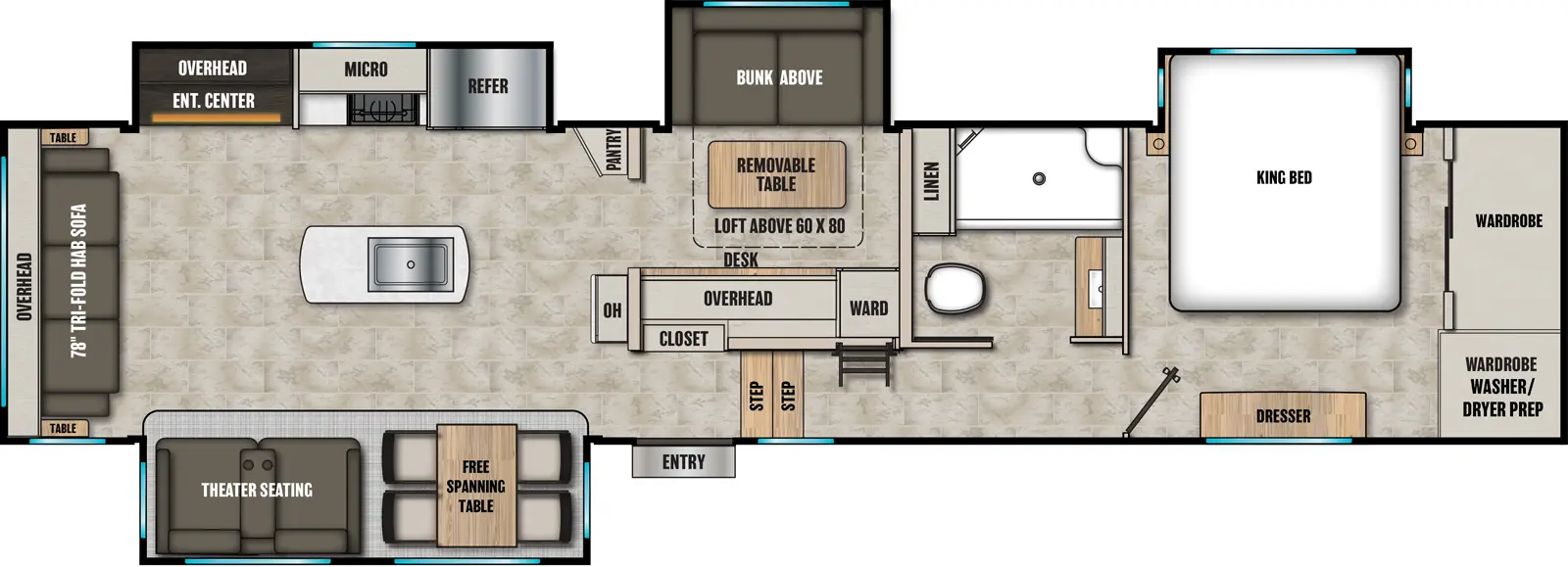 Brookstone 398MBL Floorplan